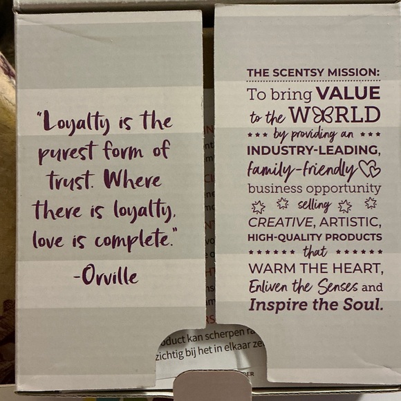 Scentsy Palette Candle Holder in Gray and Green - Picture 2 of 4